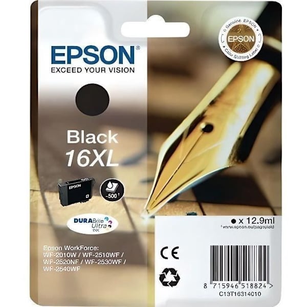 Epson PLUME BLACK XL bläckpatron