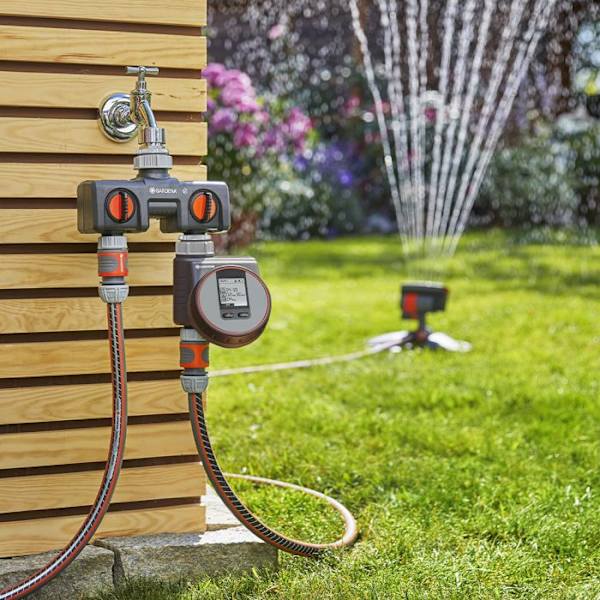 Gardena Flex LCD-vandingscontroller Grå