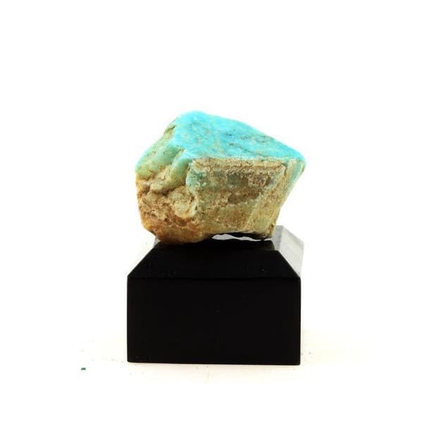 Sten og mineraler. Amazonit. 73,0 ct. Konso, Etiopien.