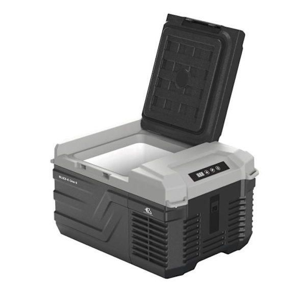 Elektrisk kylbox - EZA - BLIZZ-E ONE - 12 volt / 24 volt V - 9L Svart grå