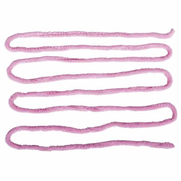 Polyester chenillegarn 3 m rosa Rosa