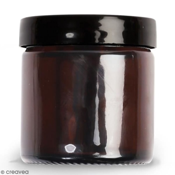 Amber glas granatäpple med lock - 60 ml