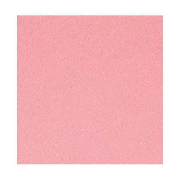 Folie i konstläder - ARTEMIO - Lovely Swan - Rosa - 30 x 30 cm - Syntetisk Rosa