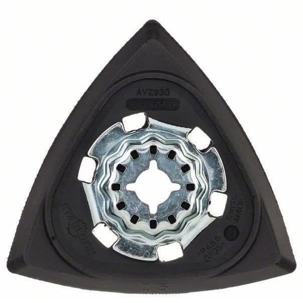 Bosch Delta Sanding Pad - Starlock AVZ 93 G (93mm) Svart