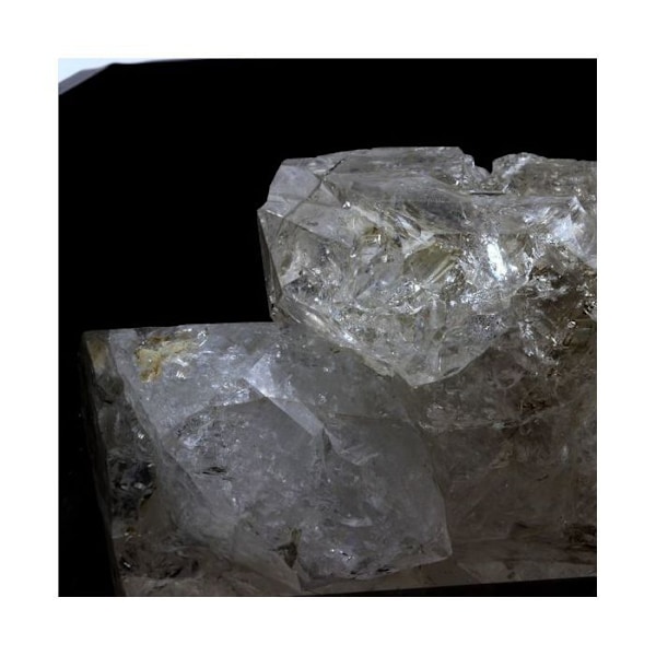 Sten og mineraler. Kvarts vindue. 3265,1 ct. Allos, Alpes-de-Haute-Provence, Frankrig.