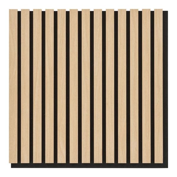 Porto akustisk panel 52x52x2,2cm dekor eg. brun