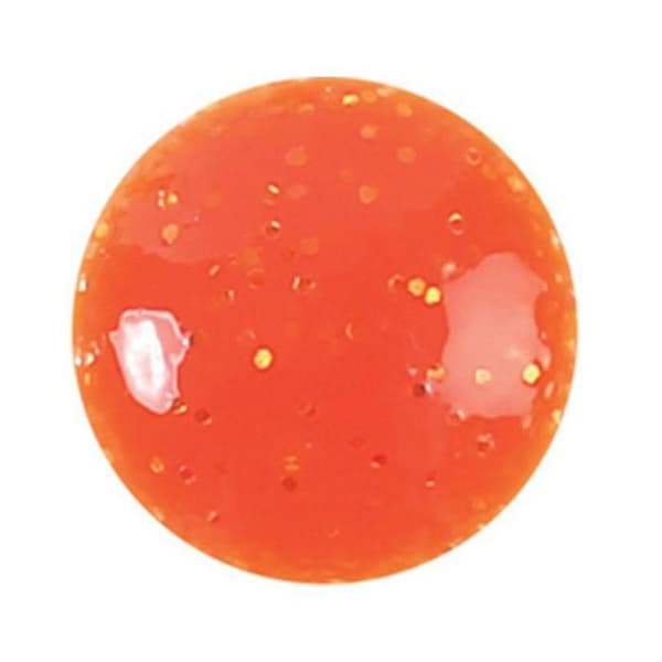 Maling Slow & Kunst - orange glitrende - 30 ml Apelsin