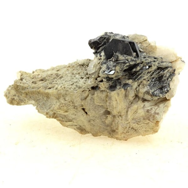 Sten og mineraler. Hæmatit. 69,0 ct. Saint Christophe en Oisans, Frankrig.