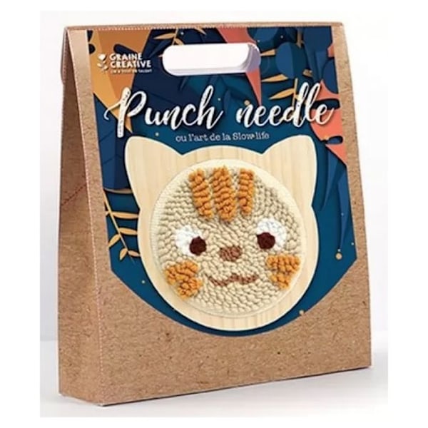 Punch Needle Kit - Creative Seed - Cat - Beige - Child - Star Wars Beige