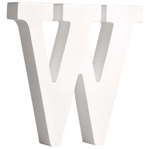 Brev W MDF Vit 11 cm Vit
