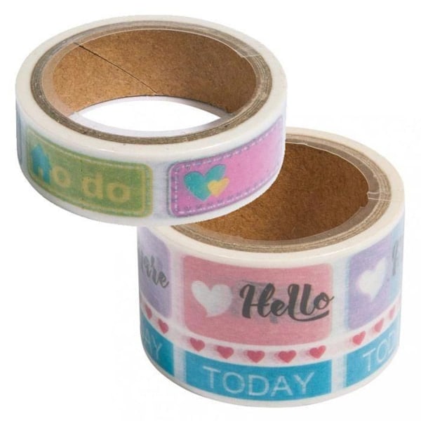 2 malertape 5 m - Life planner