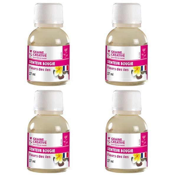 Parfume til stearinlys 108 ml - Ø-blomster duft