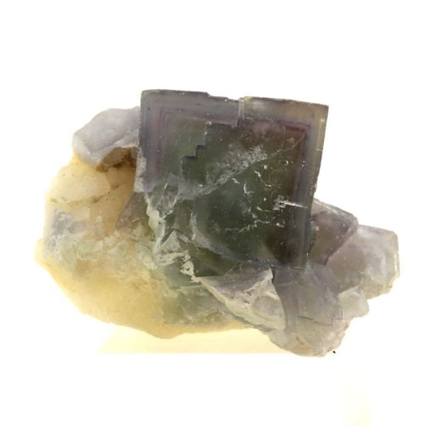Sten og mineraler. Fluorit. 264,0 ct. Avellan mine, Var, Frankrig.