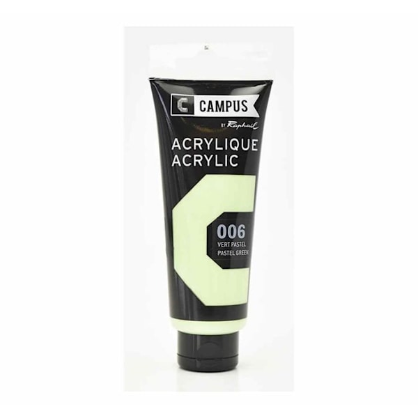 Akrylfärg 100 ml - Pastellgrön n°006 Grön