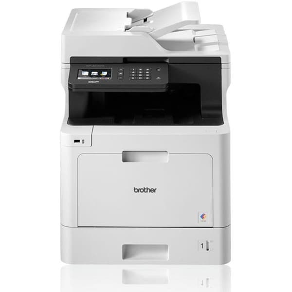 Multifunktionsprinter - BROTHER - DCP-L8410CDW - Laser 3-i-1 - Farve - Wifi-netværk - A4