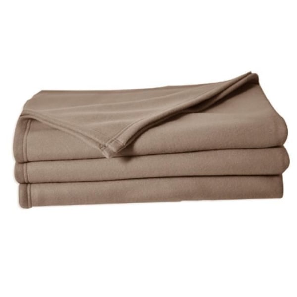 POLECO fleece tæppe TAUPE 180 Mol