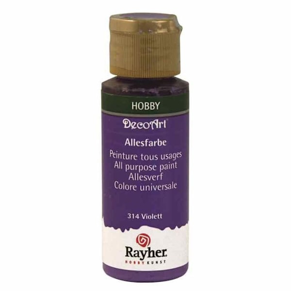 Acrylmaling - DECOART - Violet - 59 ml - Til alle formål - Lysbestandig Lila