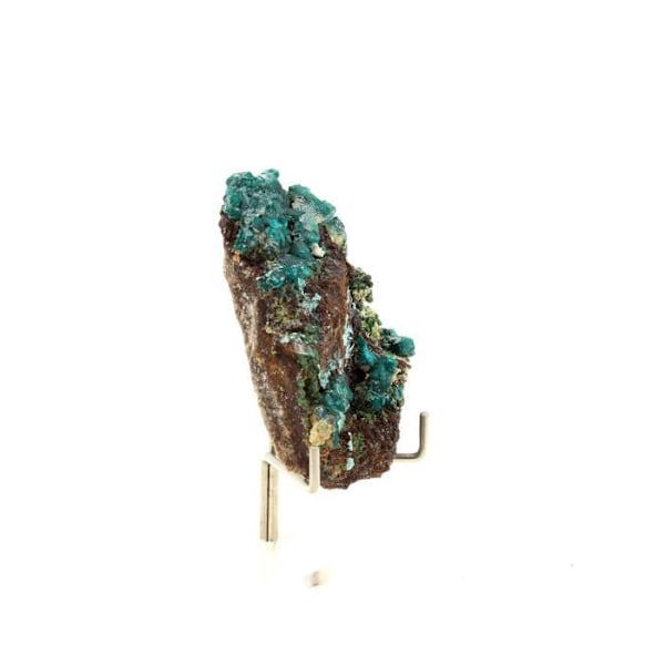 Sten og mineraler. Dioptase. 124,5 øre. Cobra Mine, Pampa Nazca, Ica, Peru.
