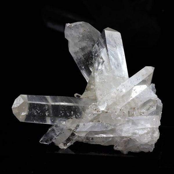 Stenar och mineraler. Kvarts. 191,0 cent. Freney d'Oisans, Bourg d'Oisans, Frankrike..