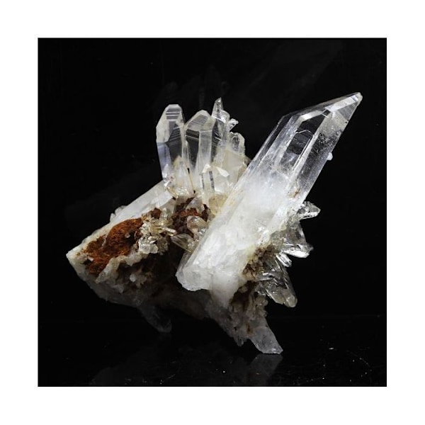 Sten og mineraler. Muzo kvarts. 140,0 ct. Vaulnaveys, Isère, Frankrig.
