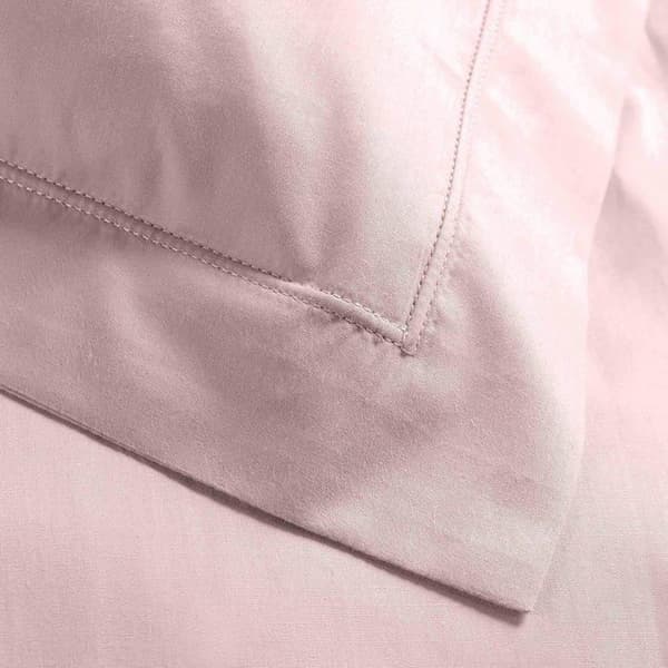 Örngott - REA TEXTIL - LIA - Bomull - 63 x 63 cm - Rosa Ros