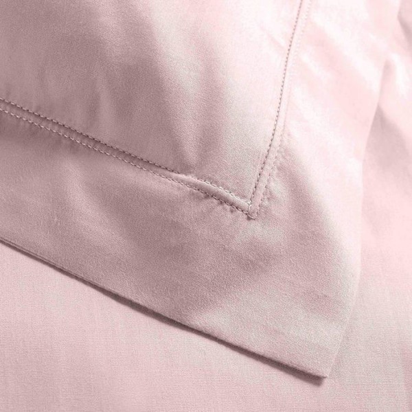 Pudebetræk - Ukendt mærke - 63x63 cm - 100% percale bomuld - Rosa - Maskinvask ved 30° Rosa