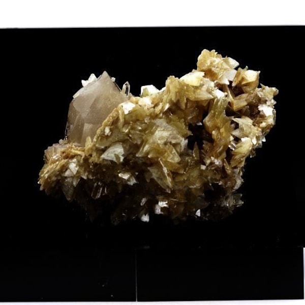 Sten og Mineraler - ABIJOUX - Kvarts + Muskovit - 1562.0 ct - Linópolis, Divino das Laranjeiras, Brasilien