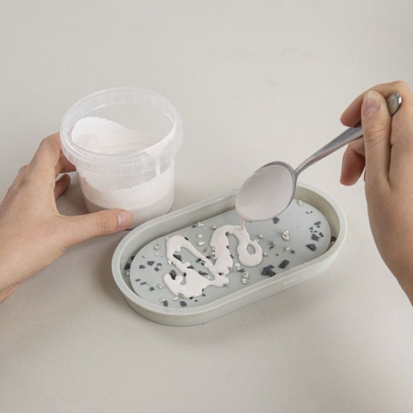 Kit för modellering - Rayher - Kreativt set Raysin underlägg Terrazzo - 7 delar Flerfärgad