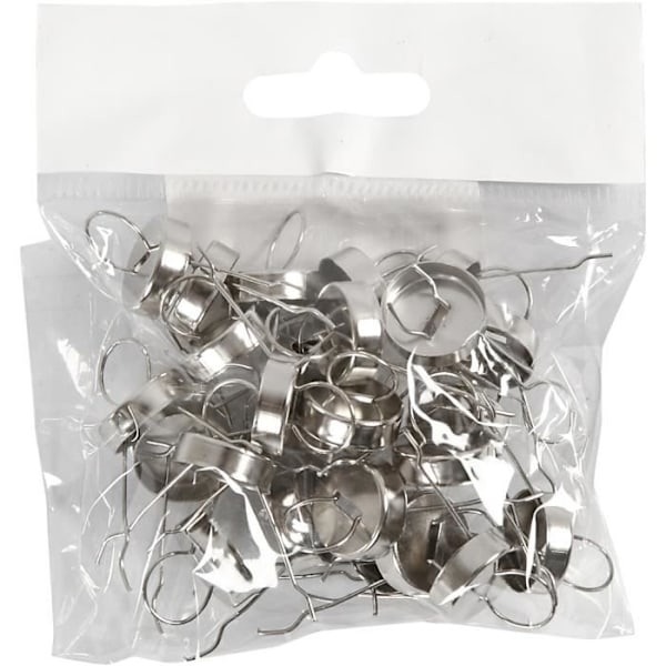 Hopeaketju lapsille - Creotime - 13 mm - 25 kpl
