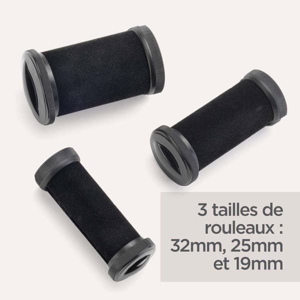 Babyliss RS035E opvarmede curlere - Thermo-Ceramic Rollers SORT curlere