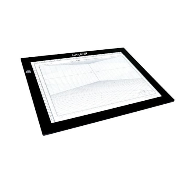 Valo-osoitin A4 - Graph'it - Malli 0912 - Ultra-ohut 6mm - LED - Adapteri mukana