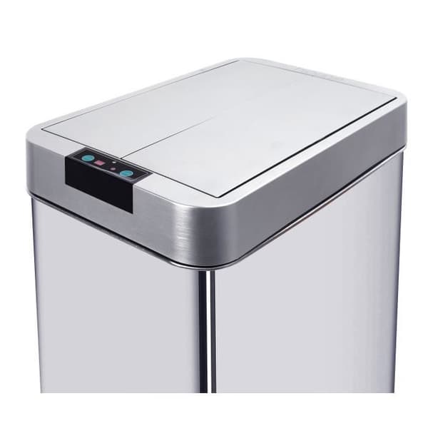 Automatisk Affaldsspand SILVERLAKE - 70 L - Børstet Rustfrit Stål - Kitchen Move Inox