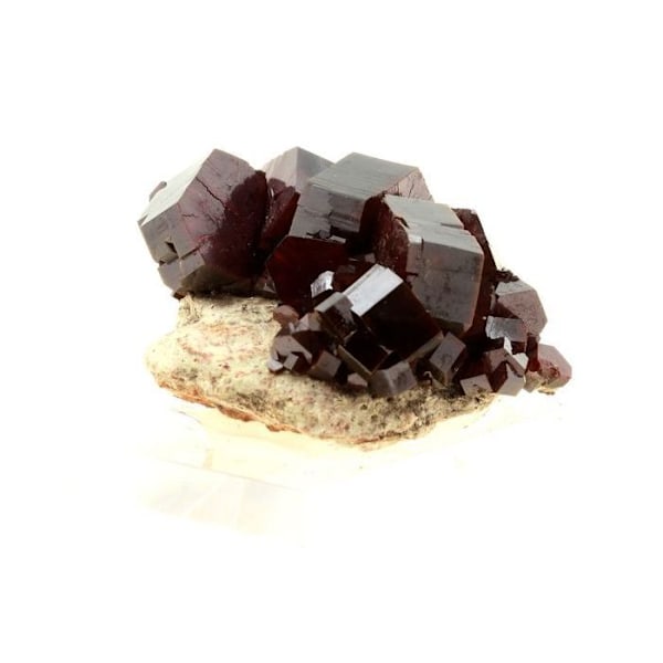 Sten og mineraler. Vanadinit. 527,0 øre. Mibladen Mining District, Midelt, Marokko.