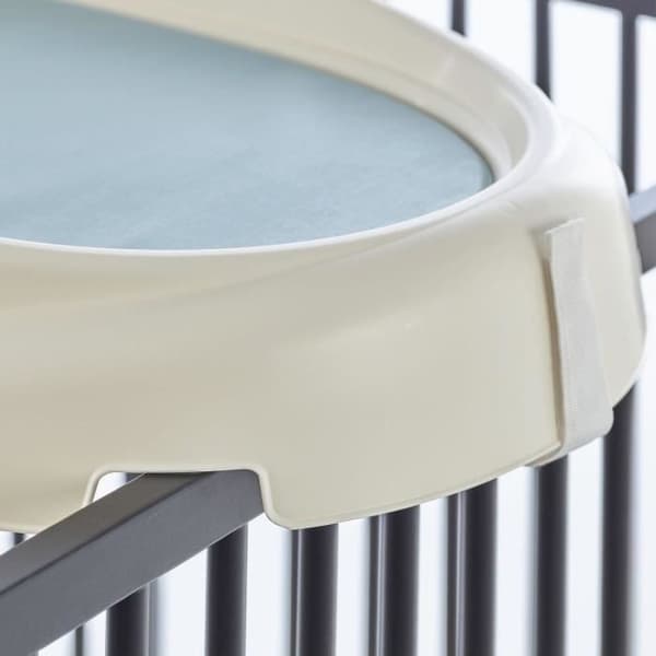 THERMOBABY Skifteplade Vasco vit liljekonvalj