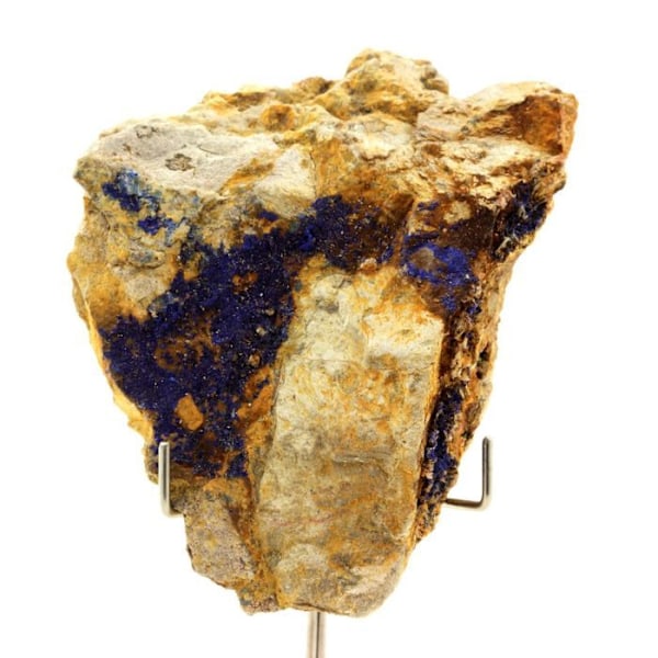 Stenar och mineraler. Azurit. 630,0 ct. Cap Garonne, Le Pradet, Var, Frankrike.