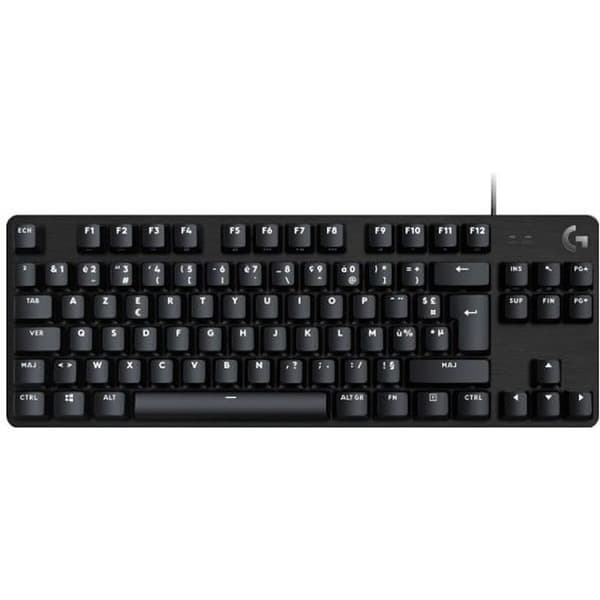 Gamingtastatur - Kable - Logitech G - G413 TKL SE - AZERTY - Baggrundsbelyst - Sort