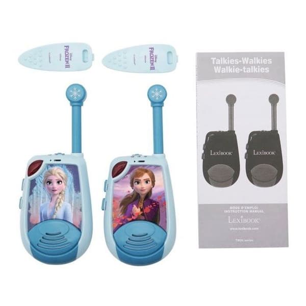 Frysta digitala walkie-talkies - LEXIBOOK - Räckvidd 2 km - Morsekodfunktion Blå