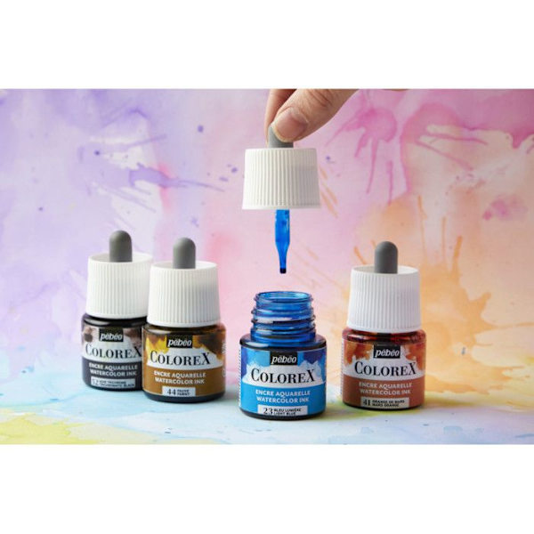 Encre Aquarelle - PEBEO - Colorex - 45 ml - Guld Riche - Mixte Rik guld