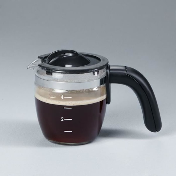 SEVERIN KA5978 Espressobryggare, Ånga för mjölkskum, liten espressomaskin, 4 koppar kaffemaskin, 3,5 bars pump, svart Svart