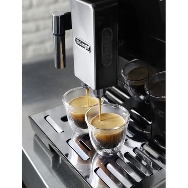 Maskine espresso kværner - De'Longhi - Eletta - ECAM44.660.B - 4 opskrifter - Sort Sort