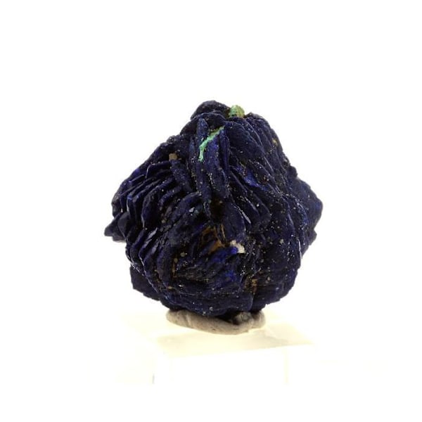 Kivet ja mineraalit. Chessyliitti (Azuriitti). 17,0 ct. Chessy-les-Mines, Ranska.
