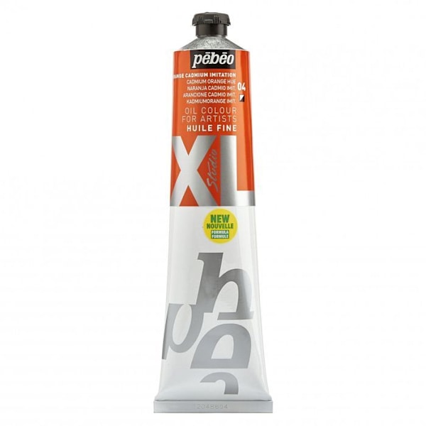 Oliefarve - Pébéo - Studio XL - 200 ml - Cadmium Orange - Blandet Orange Kadmium