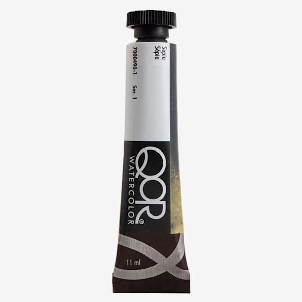 Guld : Qor : Akvarelfarve : 11ml : Sepia