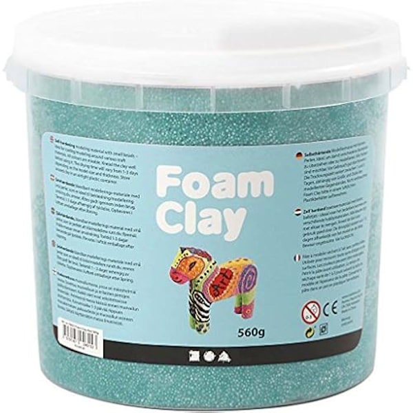 Modelervoks - FOAM CLAY - Foam Clay® - Mørkegrøn farve