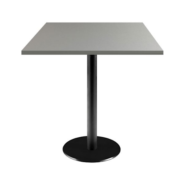 Bord 70 x 70 cm - metallic grå Rom model Grå