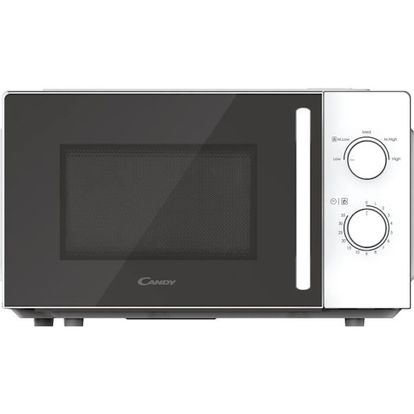 CMW20SMSLI Mono CANDY Idea mikroovn - 20L - MO: 700W - Mekanisk UI - 5 effektniveauer - Sølv Silver