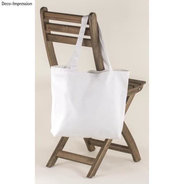 Shopperväska - Basic - Vit - 46x35cm - 330g/m² - Ekologisk Vit