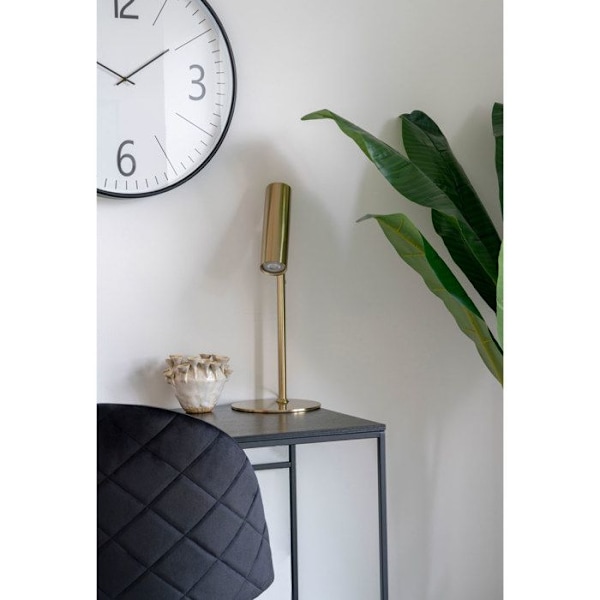 Biel Väggklocka, Ø51 cm, svart, vit. Svart vit