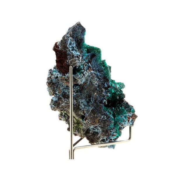 Kivet ja mineraalit. Dioptaasi. 404,0 ct. Pimbi-kukkula, Mindouli, Kongo.
