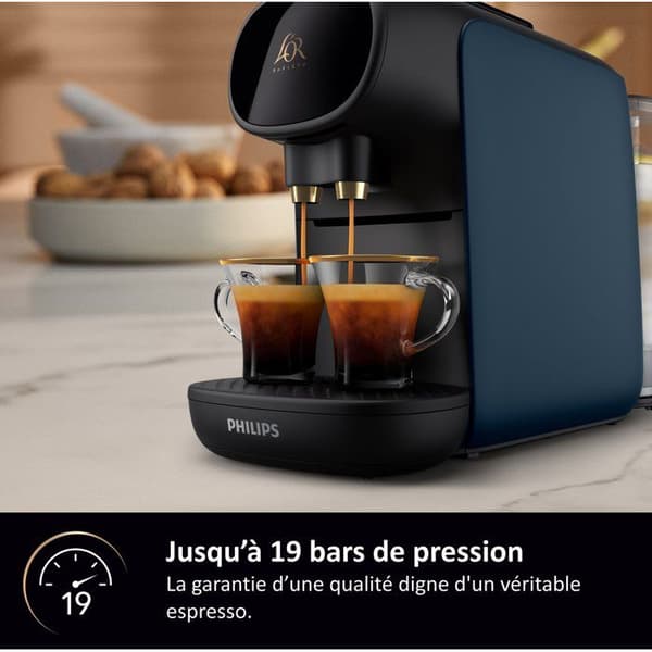 Kapselkaffemaskine - PHILIPS - L'OR BARISTA - LM9012/40 - Sublime - Blå